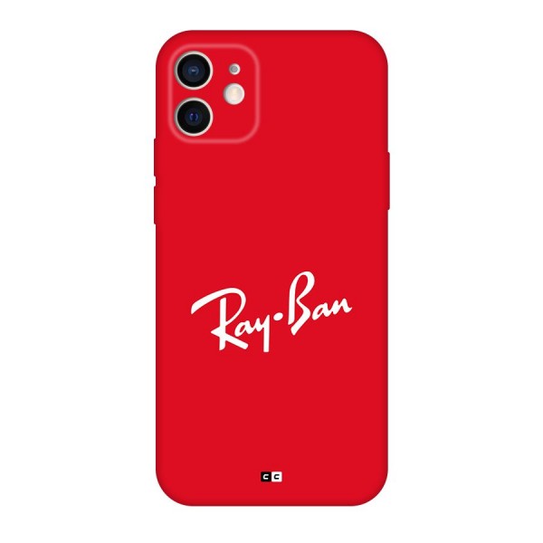 Luxury Red Back Case for iPhone 12 Pro